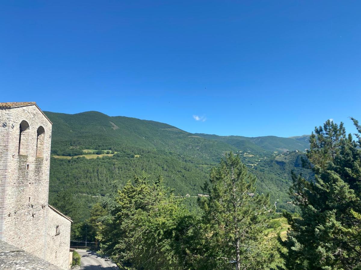 Il Tripode - Le Dimore Del Bordone Vallo di Nera Eksteriør billede